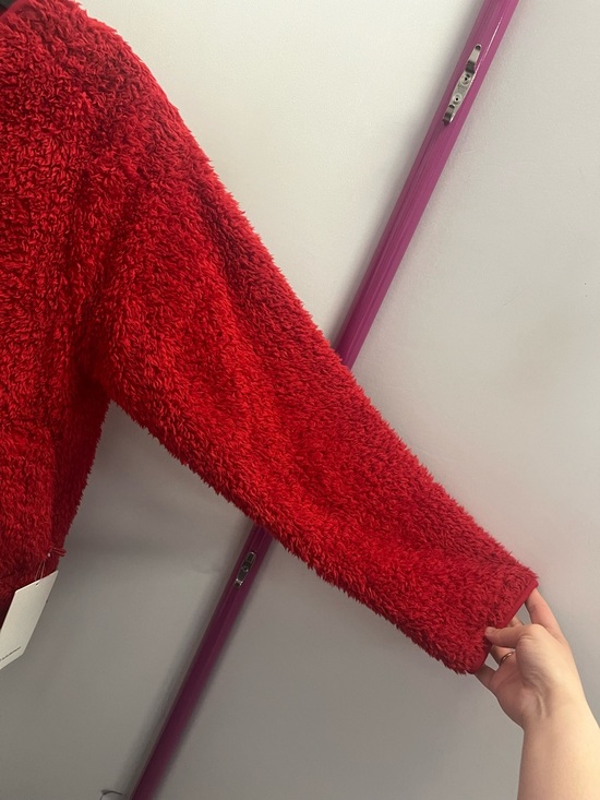 lululemon athletica Red Plush Zip-Front Women's Jacket - Picture 3 of 10